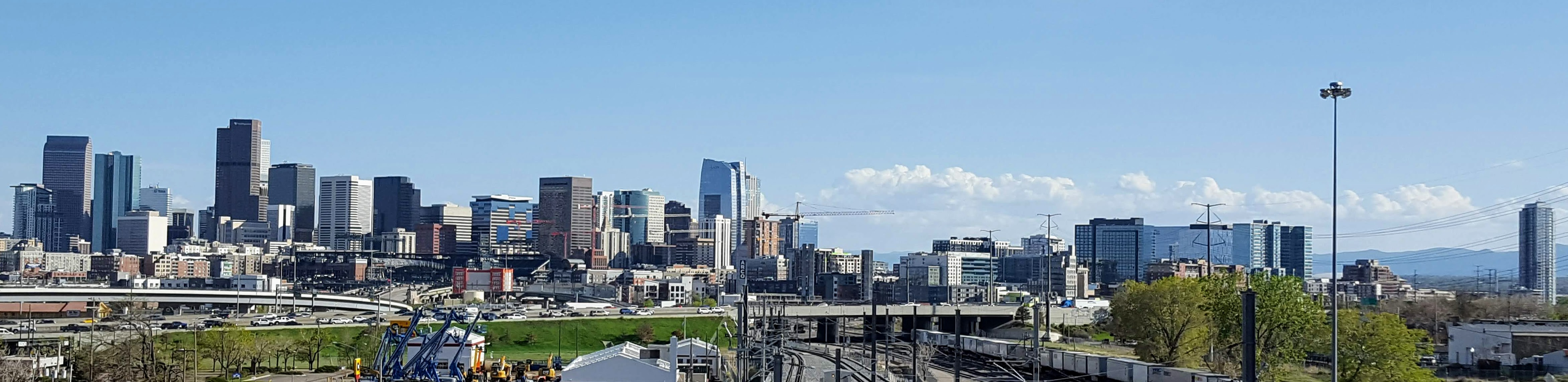 Denver skyline — metropolitan development context